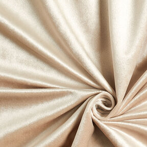 Decostof fluweel – lichtbeige, 