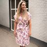 Viscose-linnen-mix Bloemen| Poppy Fabrics – ivoor/druif,  thumbnail number 5