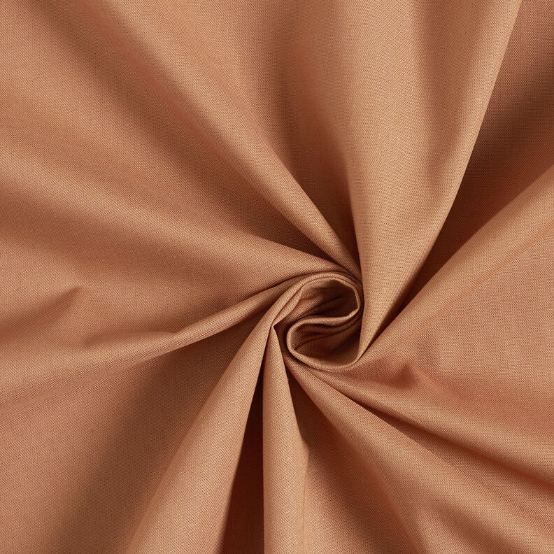 Katoenen stof Cretonne Effen – kaneel,  image number 1