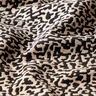 Meubelstof jacquard abstract luipaardmotief groot – zwart/zand,  thumbnail number 2