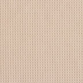 Badstof/Wafelpiqué Effen – licht taupe, 
