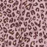 Viscose-linnen-mix Luipaardprint | Poppy Fabrics – licht oudroze/aubergine,  thumbnail number 2