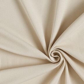 Ribjersey fijne 2-1-1-1 ribbels – natuur, 