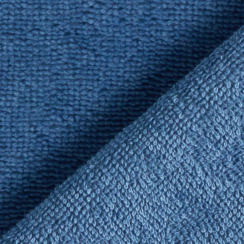 Knuffelzachte badstof Bamboe Effen – duifblauw,  image number 3