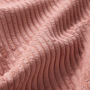 Bekledingsstof zacht corduroy – oudroze, 
