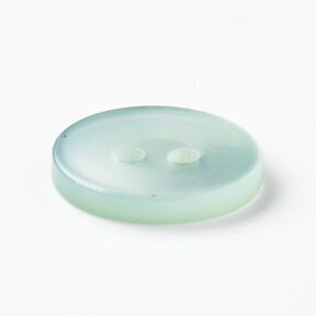 2-gats knoop glanzend [Ø 15 mm] – licht mint, 
