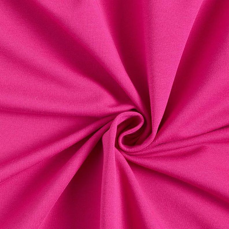 Lichte French Terry effen &ndash; pink,  image number 1