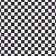 Katoenjersey Schaakbord [9 mm] – zwart/wit,  thumbnail number 1