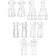 Jurken, Vogue 8997 | 32 - 40,  thumbnail number 10
