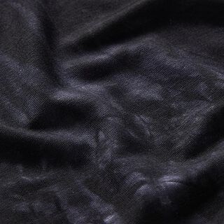 French terry batik look – nachtblauw, 
