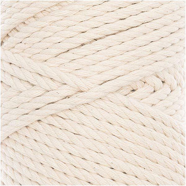 Creative Cotton Cord Skinny macramé-garen [3mm] | Rico Design – natuur,  image number 2