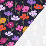 French Terry sommersweat bonte bloemen | Poppy Fabrics – marineblauw,  thumbnail number 4