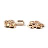 Metalen sluiting passement -goud metalen,  thumbnail number 2