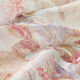 Viscose-zijde-mix romantische bloemen – wit,  thumbnail number 2