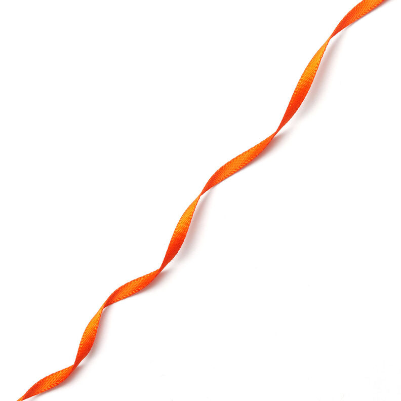 Satijnband [3 mm] – oranje,  image number 2