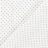Chiffon glitterstrepen en stippen – wit,  thumbnail number 4