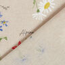 Decostof Half panama Alpenbloemen – natuur/blauw,  thumbnail number 4