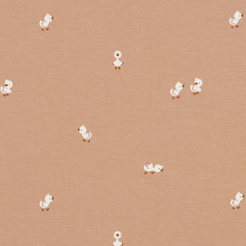 Katoenjersey kuiken – lichtbruin,  image number 1