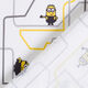 Katoenpopeline Licentiestof Minion doolhof | Universal  – ecru,  thumbnail number 4