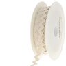 Gekartelde vlecht [12 mm] – creme,  thumbnail number 3