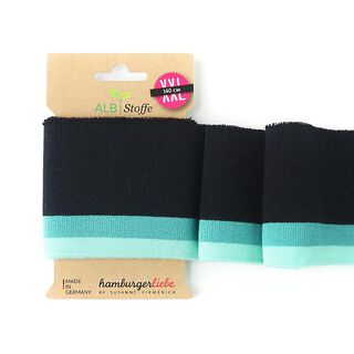 GOTS Biologische boordstof CUFF ME COLLEGE [140 cm | 7,5 cm] | Albstoffe | Hamburger Liebe, 