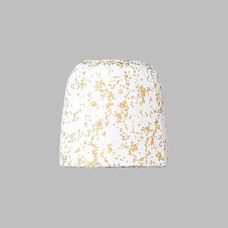Koordeinde [4 mm] - wit/gold, 