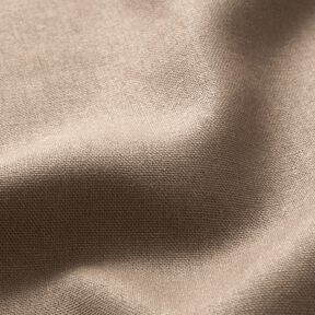 Puur linnen zwaar Effen – donkertaupe, 
