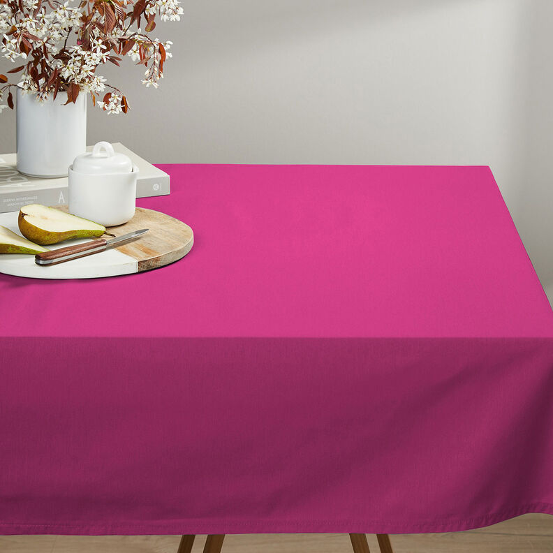 Katoenen stof Cretonne Effen – purper, image number 5