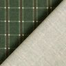 Decostof Half panama elegante ruit – dennengroen/karmijnrood,  thumbnail number 4