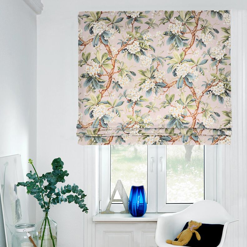Decostof Canvas bloeiende boom – licht oudroze,  image number 6