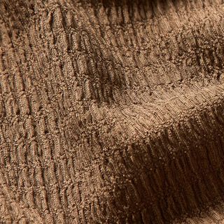 Seersucker effen – taupe, 