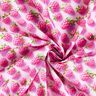Katoenen stof Popeline heldere frambozen – pastelviolet/appelgroen,  thumbnail number 3
