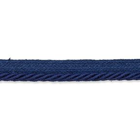 Koord-paspelband  [9 mm] - marineblauw, 