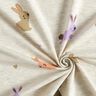 Katoenjersey Konijntjes en harten | Poppy Fabrics – ecru,  thumbnail number 3