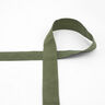 Elastisch bandje (rubberen vouw) mat [20 mm] – kaki,  thumbnail number 1