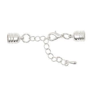 Eindsluiting met ketting (70 x 10 mm) 1 – zilver, 