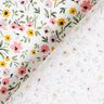 Katoenen stof Cretonne delicate bloemen – wit/oudroze,  thumbnail number 4