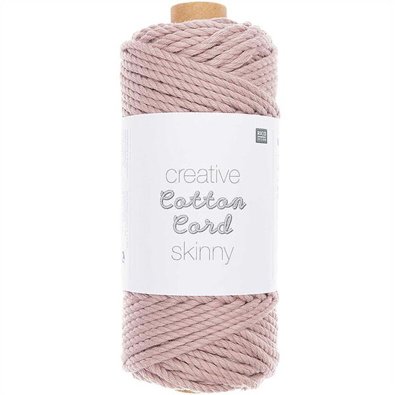 Creative Cotton Cord Skinny macramé-garen [3mm] | Rico Design – oudroze,  image number 1