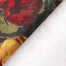 Decoratiefluweel Pioenroos – kaki/donkerrood,  thumbnail number 5
