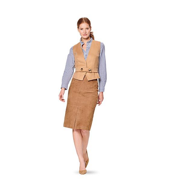Vest, Burda 6172 | 34-44, image number 2