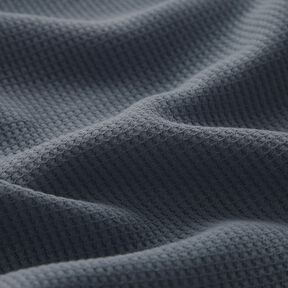 Wafel jersey Effen – grijs, 