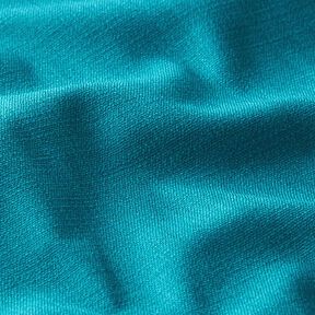 Stretch linnenstof mix – petroleum, 