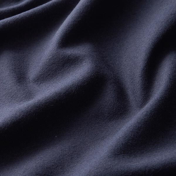 Katoenflanel Effen – nachtblauw,  image number 3