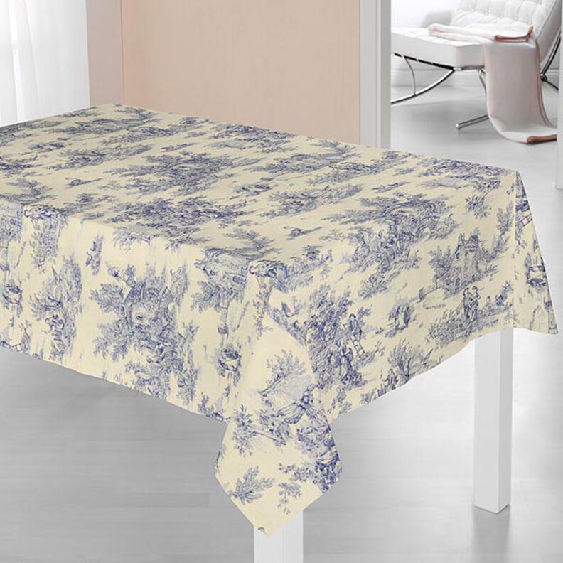 Decostof Pastorale 280 cm – blauw,  image number 5