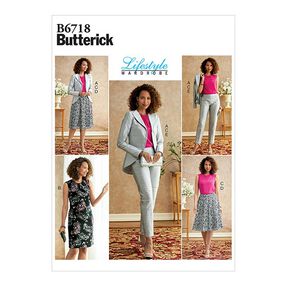 Blazer/Top/Broek/Jurk /Rok , Butterick 6718 | 40-48, 