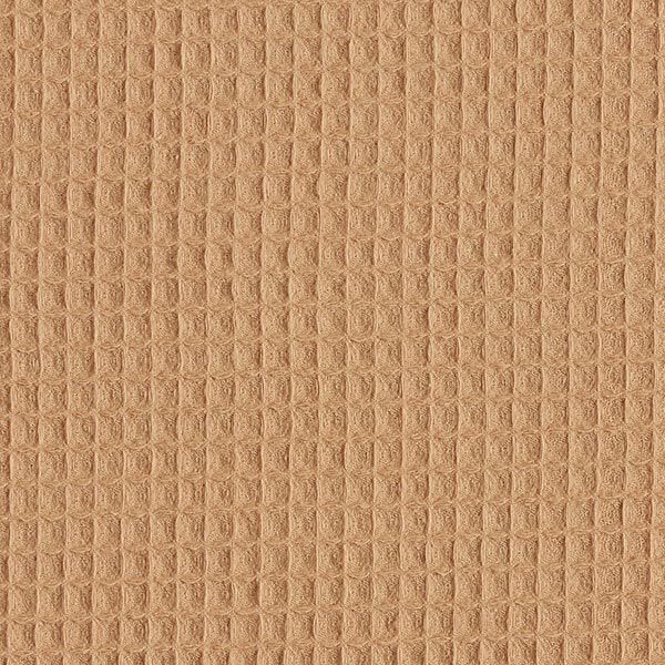 Wafelpiqué – donkerbeige, image number 1
