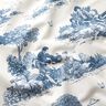 Decostof Half panama Herder – jeansblauw/ecru,  thumbnail number 2