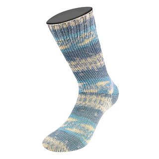 Meilenweit 100 Denim Mix Blue, 100g | Lana Grossa – zilver/lichtgrijs, 