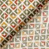 Viscosecrêpe retro diamanten – beige/kaki,  thumbnail number 4