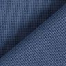 Mini Katoenen wafel jersey effen – jeansblauw,  thumbnail number 4